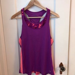 Racerback running/workout tank